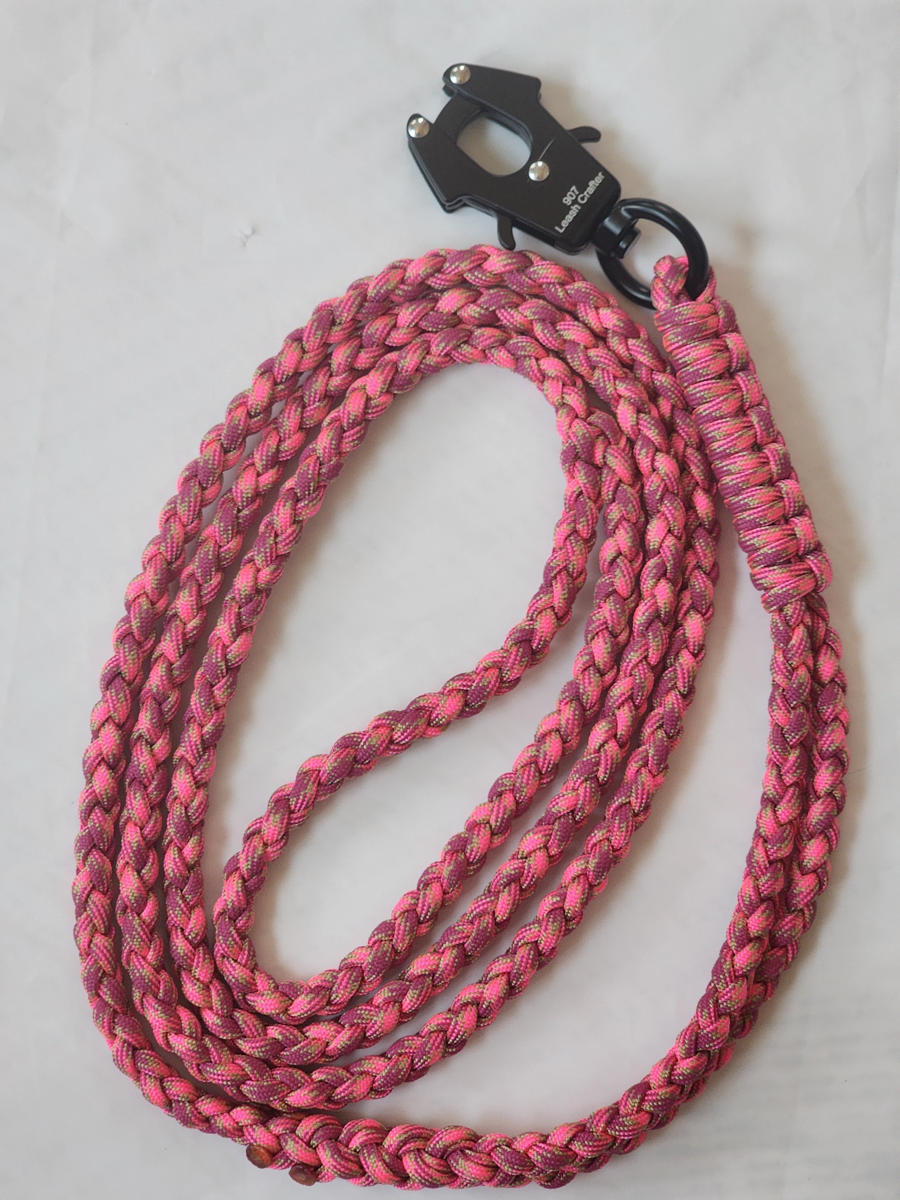 Hand Made Paracord Trail Blazer Leash With Control Handle