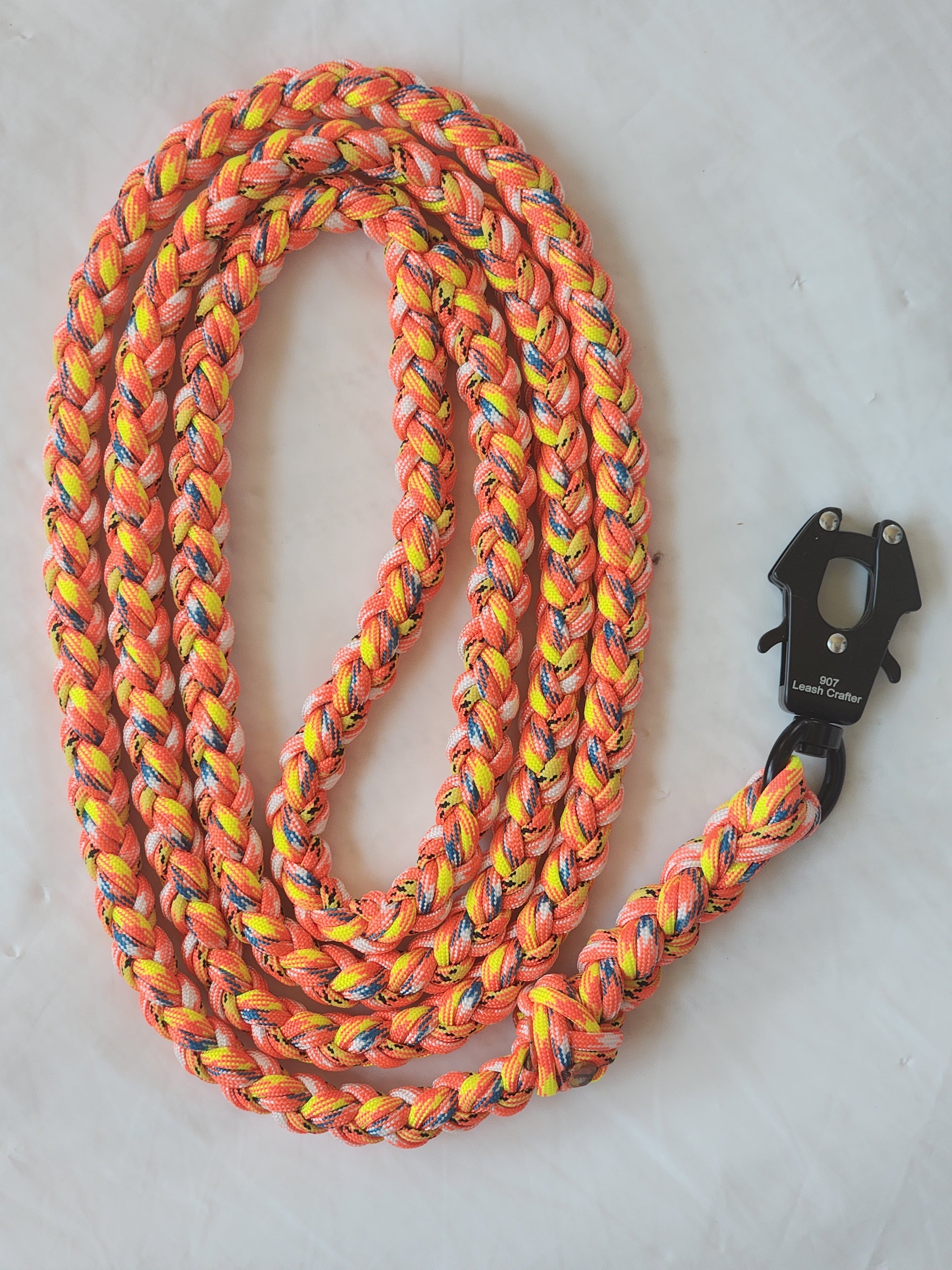 Hand Made Heavy-Duty 8-Strand Paracord Denali Series Leash