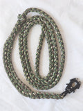 Hand Made Heavy-Duty 8-Strand Paracord Denali Series Leash With Control Handle