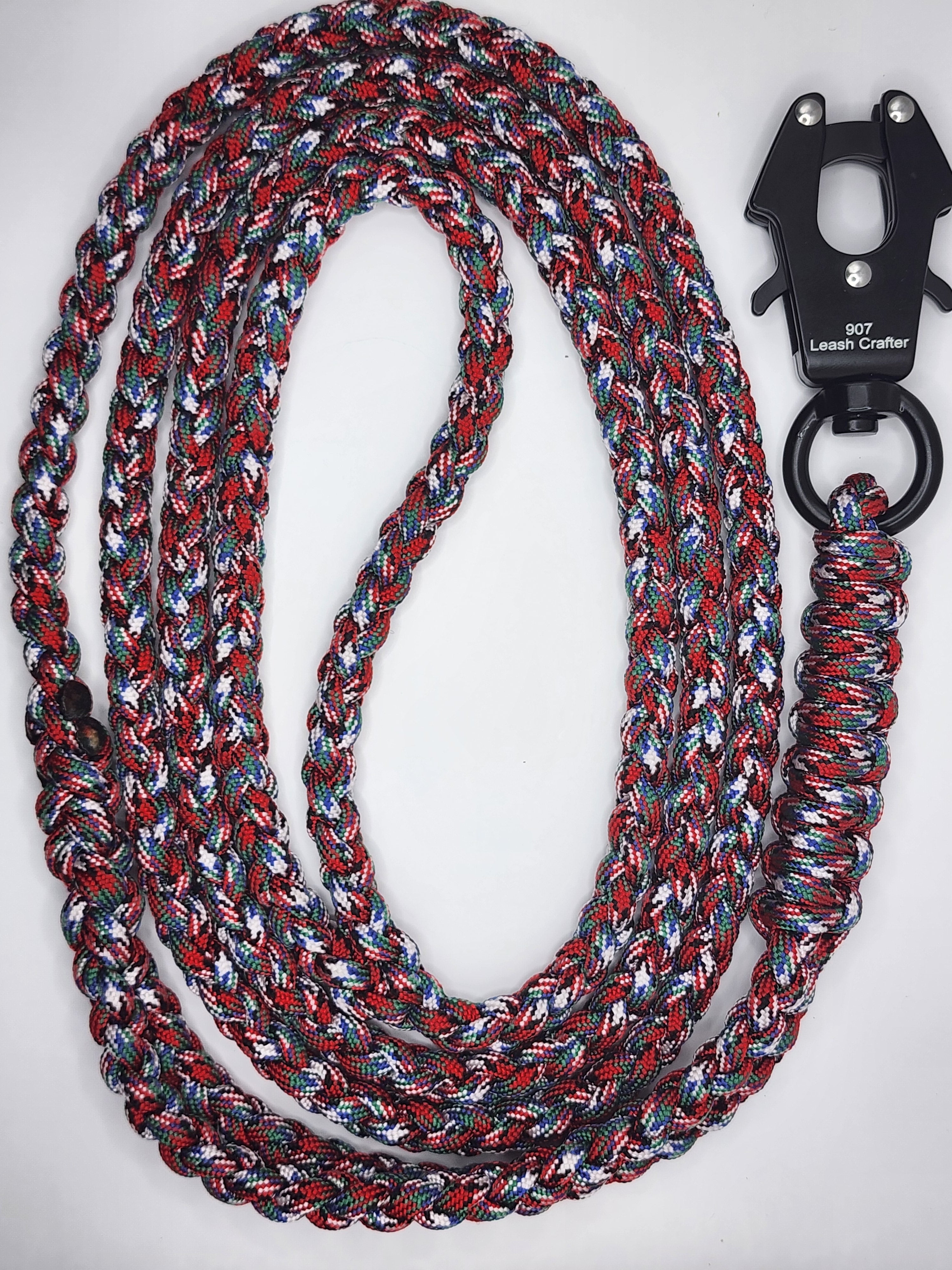 Hand Made Paracord Trail Blazer Leash With Control Handle