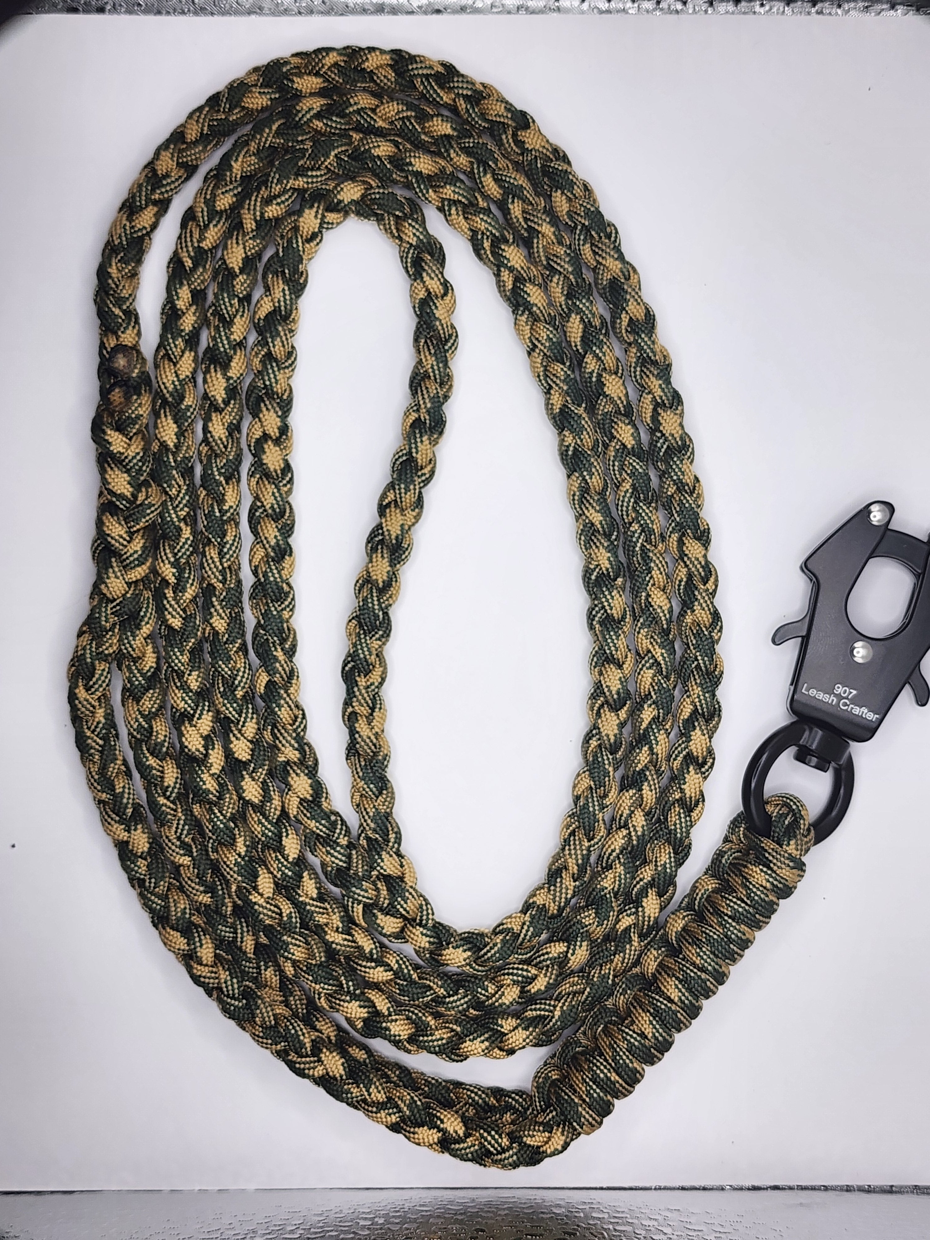 Hand Made Paracord Trail Blazer Leash With Control Handle