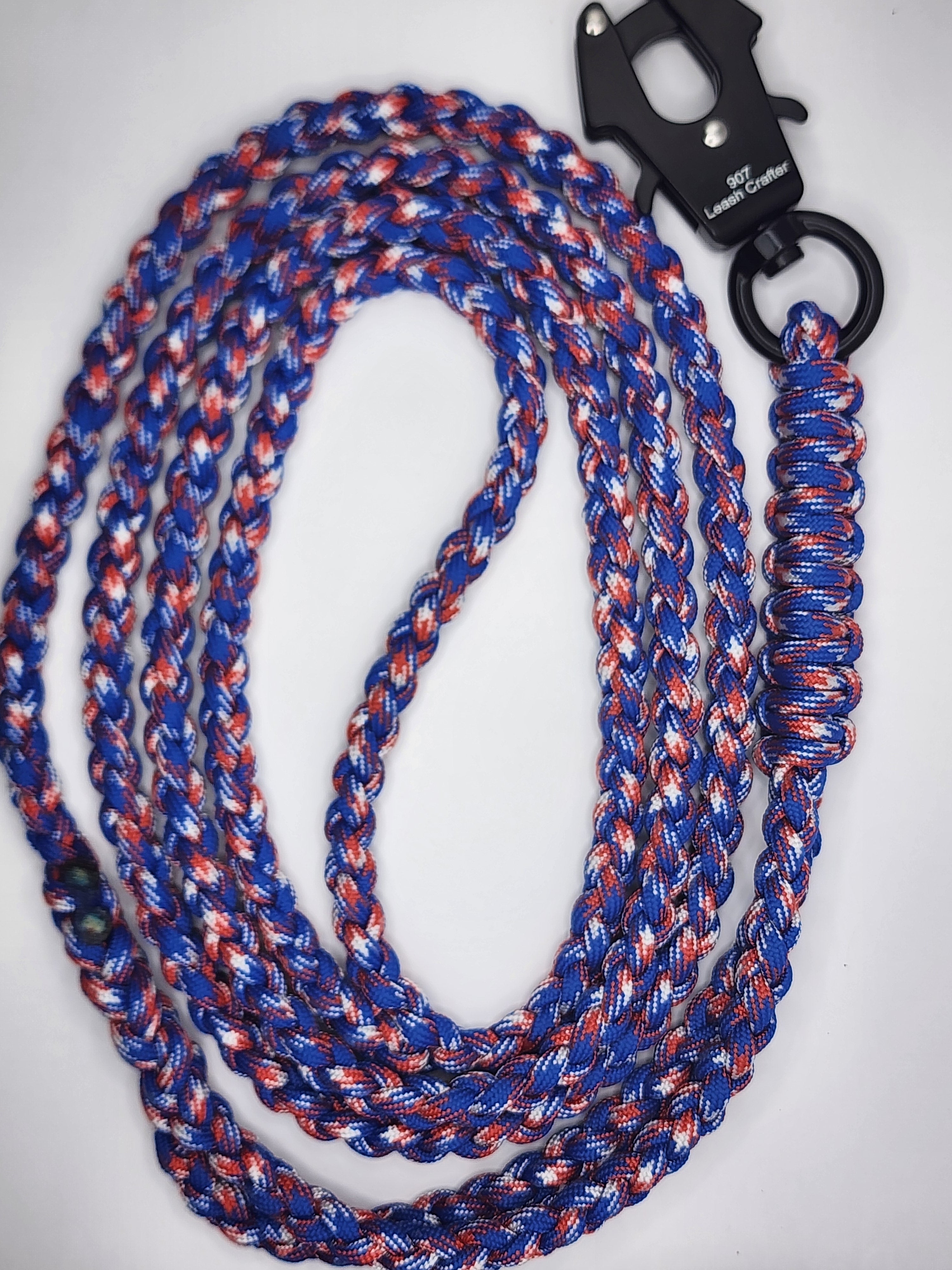 Hand Made Paracord Trail Blazer Leash With Control Handle